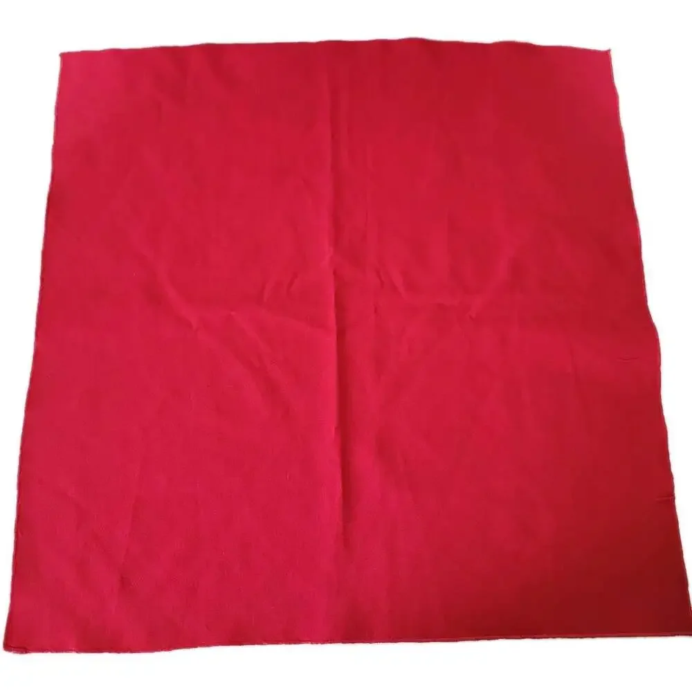 Vintage Red Fabric Napkin Luncheon 20